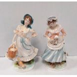 2 Royal Worchester Figures