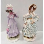 2 Royal Worchester Figures