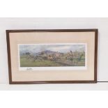 Hunting Scene 'The Tipperary at Tullamaine Gorse' by F A Stewart Dimensions Including Franme :