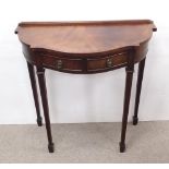 Mahogany Miniature Console Table Dimensions : 74cm W 36cm D 77cm H