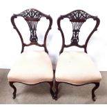 Quality Pair of Vict Bedroom Chairs