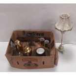 Misc Lot , Royal Worcester Tea Service , Brass Candlestick,