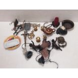 Quality Misc Lot of Cherub Lamps, Door Knocker,