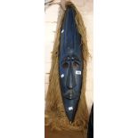 A large African mask