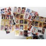A small collection of part sets of 1980-90`s Playboy trading cards