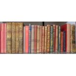 A collection of small format antiquarian and other books including The Adventures of Gil Blas of