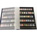A stock album of 20th Century Sweden stamps