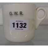 A GWR mug - chipped