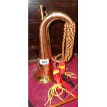 A reproduction bugle