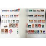 A stock album of 20th Century Russian/CCCP stamps