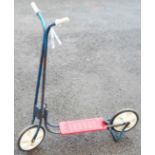 A vintage Bantel child's scooter