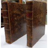 A History of the County of Brecknock in two volumes by Theophilus Jones, 4to. leather bound,