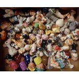 A box containing approximately sixty five Philip Laureston and other animal and other figurines