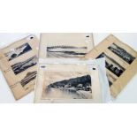 Francis Frith: four sets of local view black and white photographs - circa 1880`s