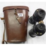 A pair of Second World War period Barr & Stroud CF41 A.P. 1900A binoculars in original case -