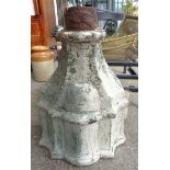 A Victorian ornate cast iron drain hopper