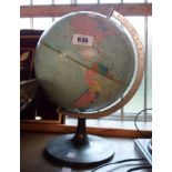 A vintage Scan-Globe A/S globe