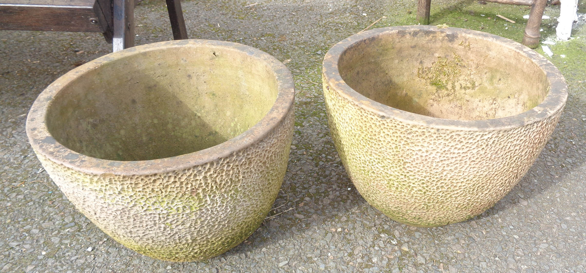 Two plant pots