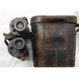 A pair of Second World War period Ross of London No. 5 Mk. IV prismatic and graticuled binoculars in