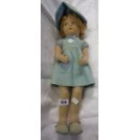 A vintage Norah Wellings cloth doll