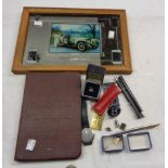 Various Rolls Royce branded collectables including Parker Rolex pen, watch, pins, badges, etc.,