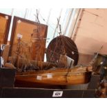 A model of the 1868 clipper HMS Thermopylae - a/f