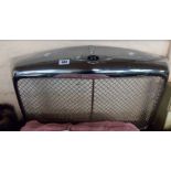 A Bentley Continental chrome radiator grille - small dent to top