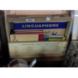 A cased vintage Dutch Linguaphone set