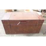 An MDF travelling trunk style lift top box