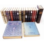 A small collection of ornately bound modern classic works - sold with The Idylls of the King by