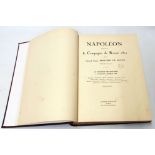 Napoleon, The 1812 Russian Campaign, brown cloth boards, folio, French text, 51 colour plates,
