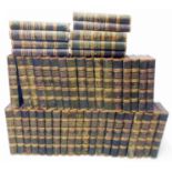 The Waverley Novels, 46 vols., 8vo., half bound green gilt leather, Pub. Edinburgh by Adam & Charles