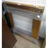 A pair of modern gilt picture frames to take 20" X 16" - sold with two larger gilt frames