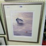 Nicholas Lewis: a framed signed limited edition coloured print entitled "Resting Place" - signed