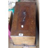 A wooden cased antique Frister & Rossmann sewing machine