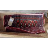 Two small Persian handmade mats