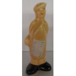 A mid 20th Century pottery figure of an ARP warden