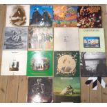 Fourteen assorted folk vinyl LP's including the Incredible String Band, Roy Harper, Cat Stevens,