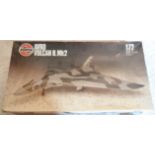 A vintage Airfix 1/72 scale Avro Vulcan B Mk. 2 model kit