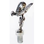 A Spirit of Ecstasy car mascot