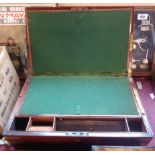 A Victorian Mahogany and Brass Bound Writing Slope - Full Restoration