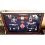 A Modern Display Case of Nautical Knots