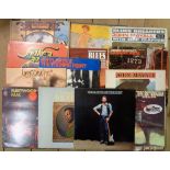 A quantity of blues vinyl LPs including Fleetwood Mac, John Mayall Blues Breakers with Eric Clapton,