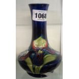 A mid 20th Century Moorcroft orchid pattern vase