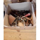 A Box of Assorted Carpentry and Other Associated Tools