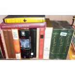 A quantity of hardback books including box sleeved Folio Society titles, The Lord Of The Rings -
