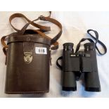 A pair of Zeiss dialyt 10X40 Binoculars in original leather case