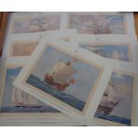 A quantity of unframed prints including Gateway Quality examples - various subjects