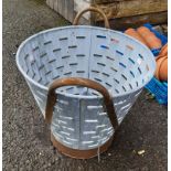 Metal olive bucket