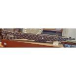 An African tribal art birth canoe from the Robert Lenkiewicz sale of 2008